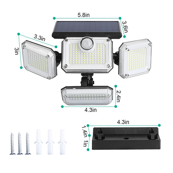 iMounTEK® Solar Security Wall Light product image