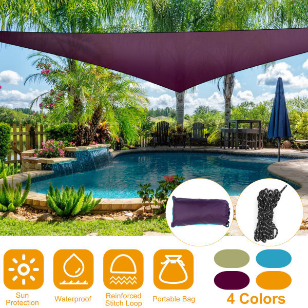 11 or 13-Foot Sun Shade Sail Canopy product image