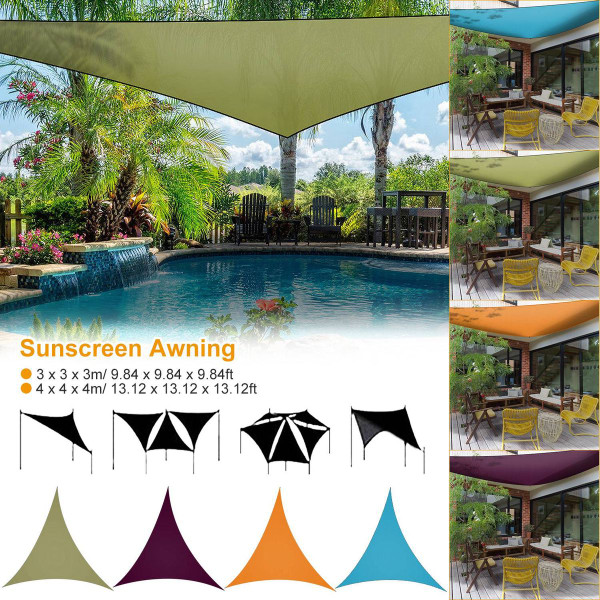 11 or 13-Foot Sun Shade Sail Canopy product image