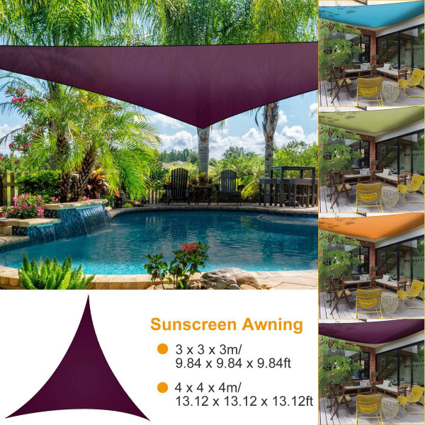 11 or 13-Foot Sun Shade Sail Canopy product image