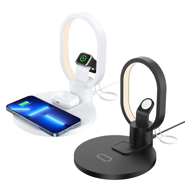 4-in-1 Wireless Charger Dock with LED product image