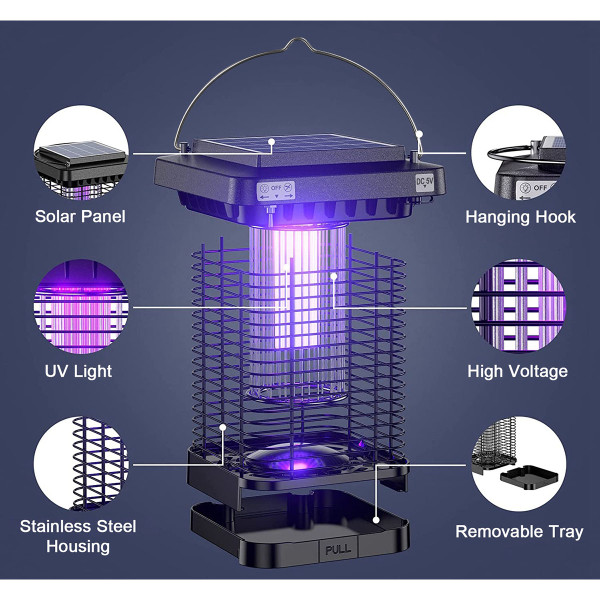 iMounTEK® Solar Power Bug Zapper product image