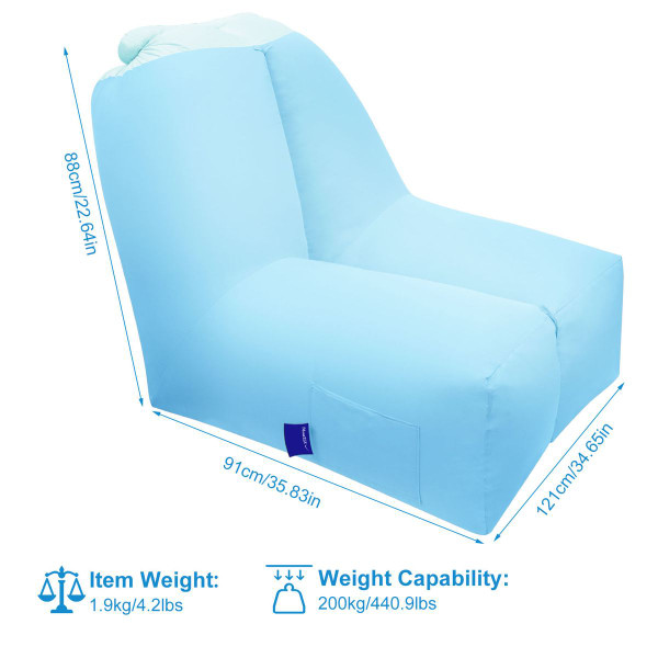 Inflatable Lounger Air Sofa by iMounTEK® product image