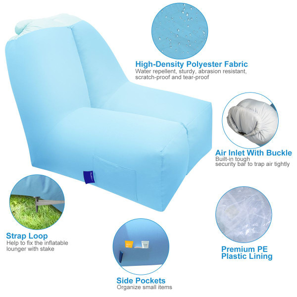 Inflatable Lounger Air Sofa by iMounTEK® product image