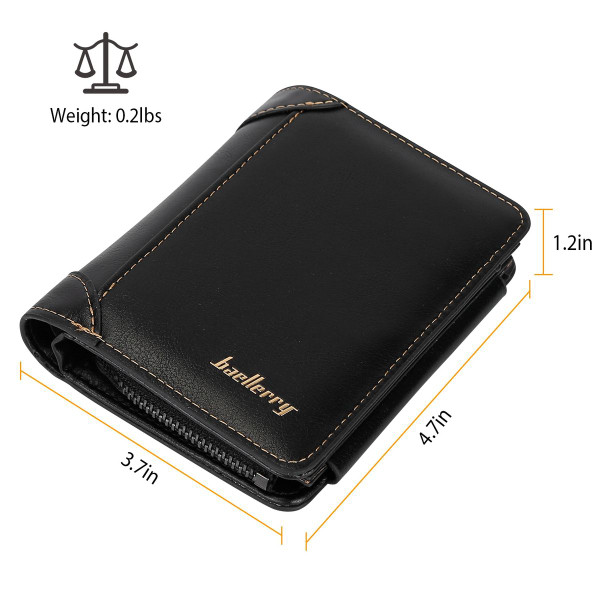 Baellerry™ Men's Trifold Leather Wallet product image