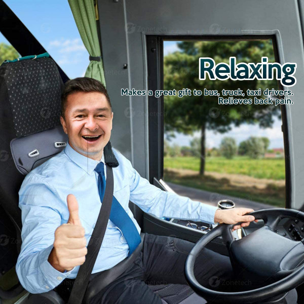Zone Tech® Black-Cooling Car Seat Cushion product image