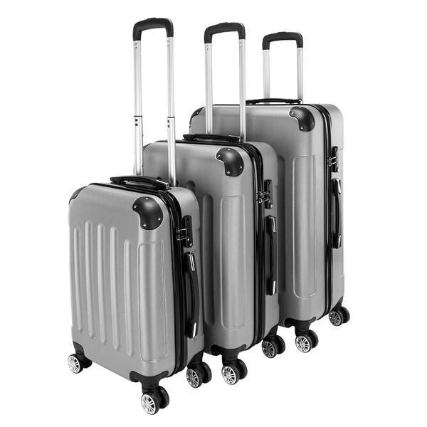 3-Piece Traveling Storage Suitcase Set with TSA Lock product image