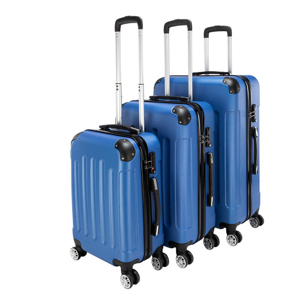 3-Piece Traveling Storage Suitcase Set with TSA Lock product image