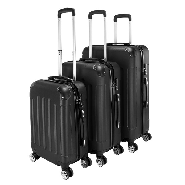 3-Piece Traveling Storage Suitcase Set with TSA Lock product image