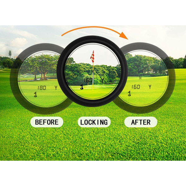 TACKLIFE® Test Measure & Inspect Laser Rangefinder for Golf & Hunting, MLR02 product image