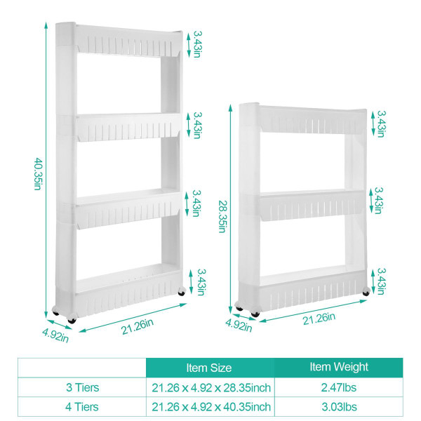 iMounTEK Rolling Storage Shelf product image