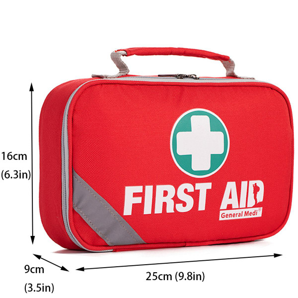 258-Piece First Aid Kit with Eyewash, Cold Pack, Moleskin Pad & Emergency Blanket product image