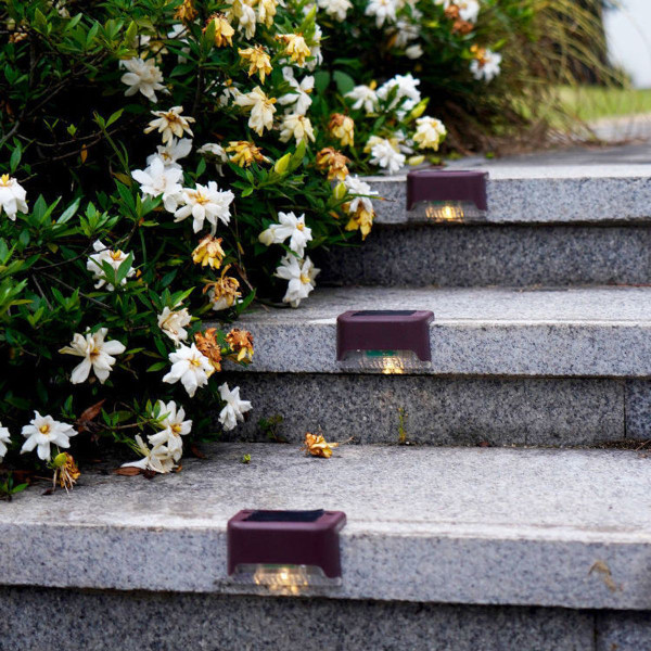 Solar LED Deck and Step Lights (8-Pack) product image