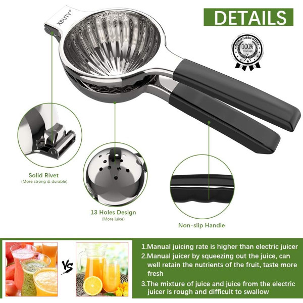 Extra Large Citrus Squeezer in Stainless Steel product image