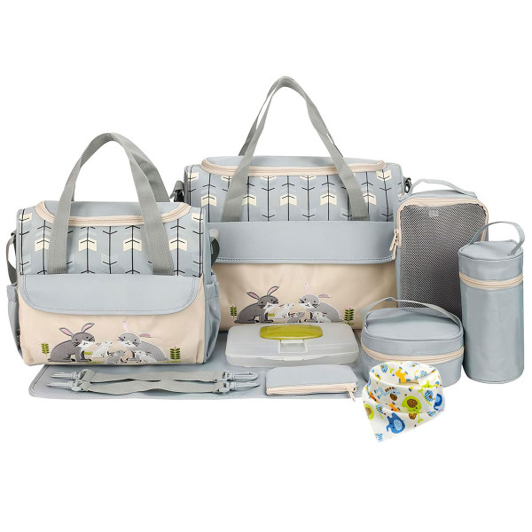 Babyluv™ 11-Piece Diaper Bag Set product image