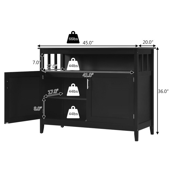 Modern Kitchen Sideboard Buffet Cabinet product image