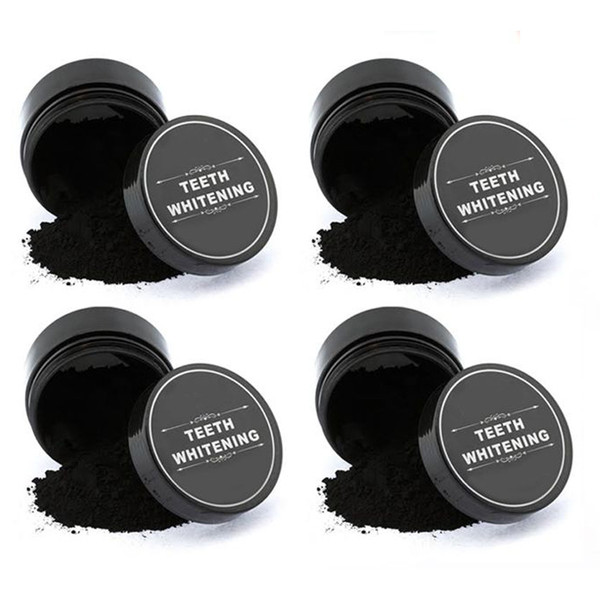 100% Natural Charcoal Teeth Whitening Powder (4-Pack) product image