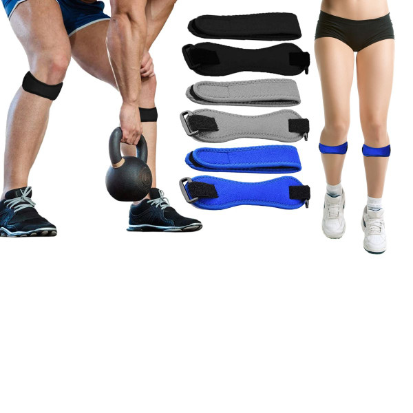 Unisex Compression Patella Knee Strap by Extreme Fit™ (2-Pack) product image