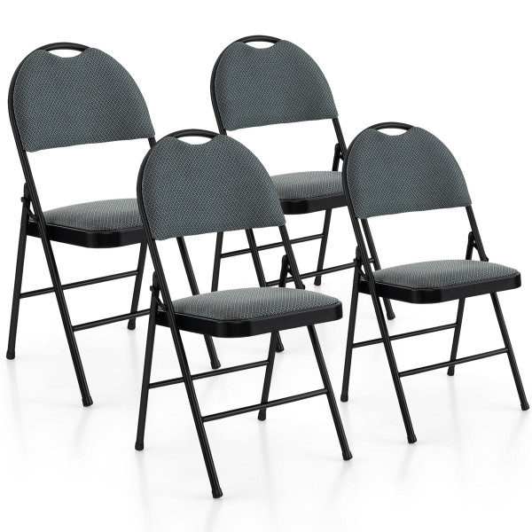 Padded Folding Office Chairs with Backrest (2- or 4-Pack) product image