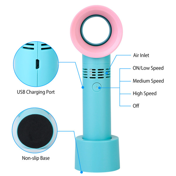 Portable Handheld Bladeless Fan product image