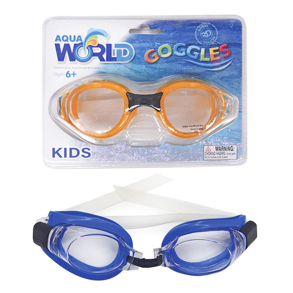 AquaWorld™ Swimming Goggles for Adults or Kids (2- or 4-Pack) product image