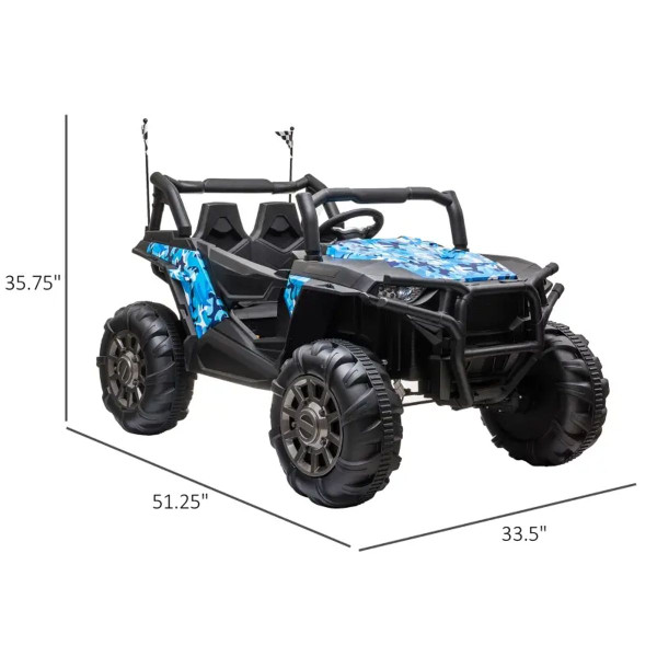 Kids' 12V Ride-on Off-Road UTV with RC product image