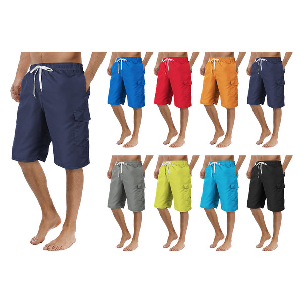 Men's Quick-Dry Swim Trunks with Cargo Pocket (2- or 3-Pack) product image