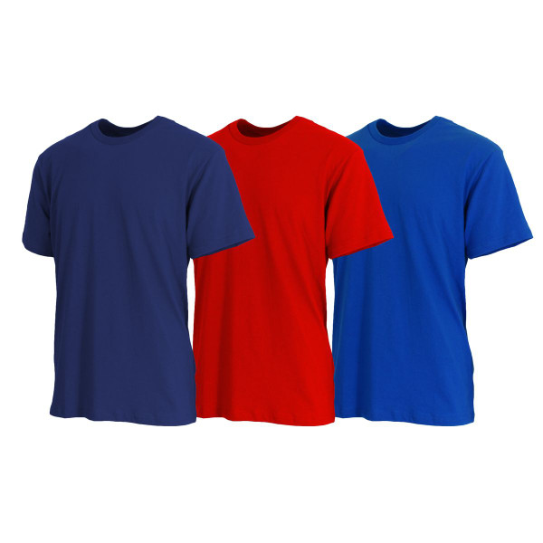  Men's Short Sleeve Classic Crew Neck Tee (3-Pack) product image