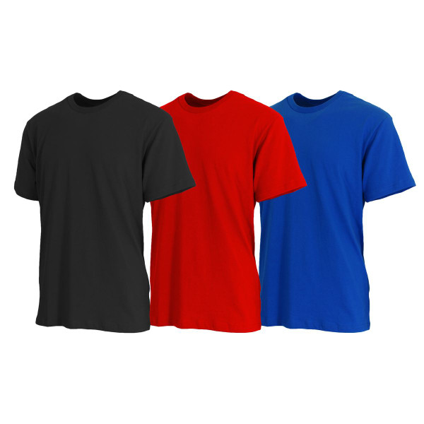  Men's Short Sleeve Classic Crew Neck Tee (3-Pack) product image