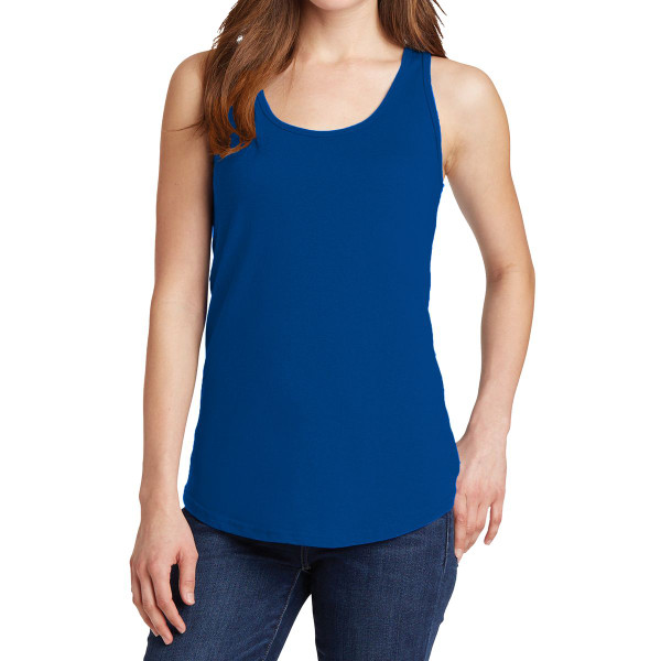 Women's Lightweight Crew  Solid Ultra-Soft Tank Top (4- or 6-Pack) product image