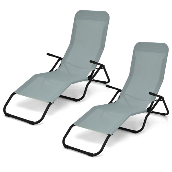 Folding Lounge Chair Rocker (2-Pack) product image