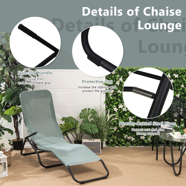 Folding Lounge Chair Rocker (2-Pack) product image