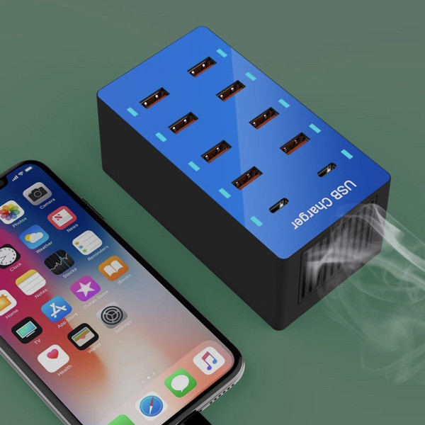 10-Port USB Charger Hub, 50W product image 10-Port USB Charger Hub, 50W product image