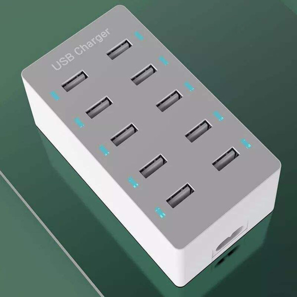 10-Port USB Charger Hub, 50W product image