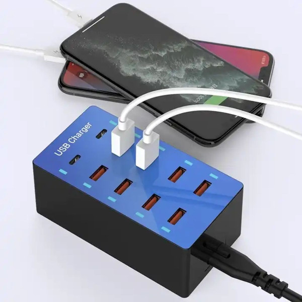 10-Port USB Charger Hub, 50W product image 10-Port USB Charger Hub, 50W product image