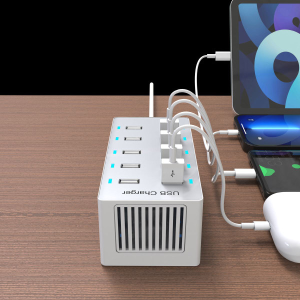 10-Port USB Charger Hub, 50W product image 10-Port USB Charger Hub, 50W product image