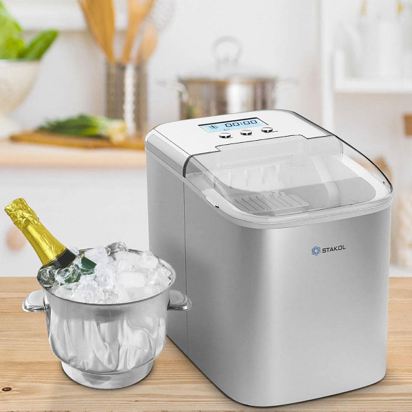 26-Pound Countertop LCD Ice Maker with Ice Scoop product image