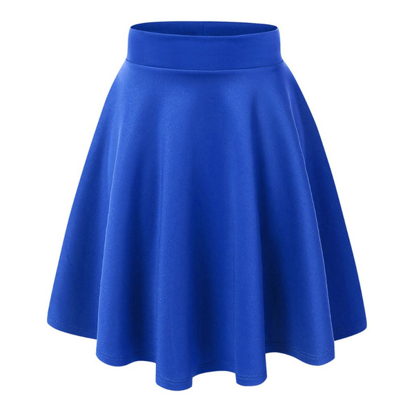 Women's Versatile Stretchy Flared Casual Skater Skirt product image