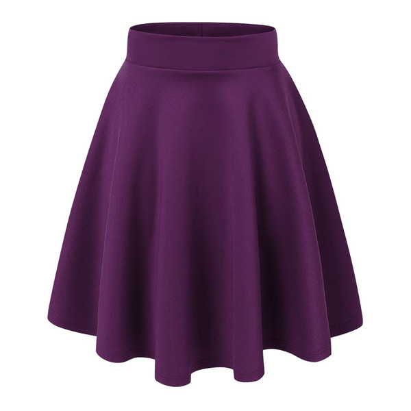 Women's Versatile Stretchy Flared Casual Skater Skirt product image