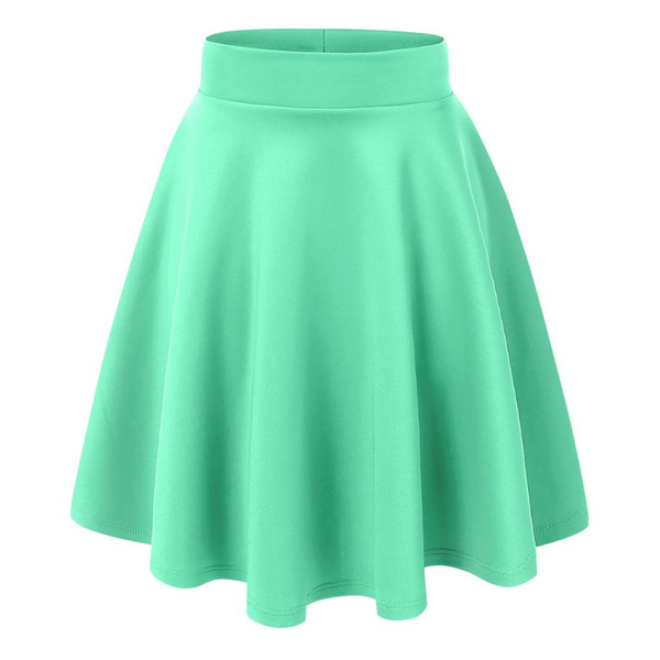 Women's Versatile Stretchy Flared Casual Skater Skirt product image