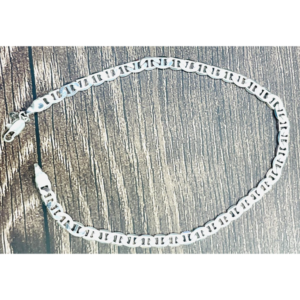 10-Inch 925 Silver Mariner Anklet product image