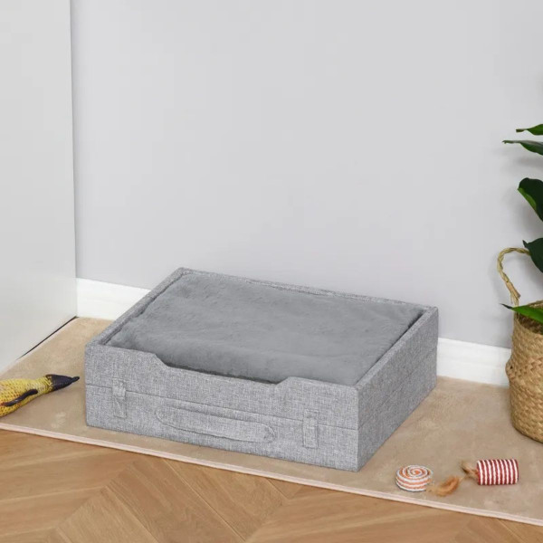 2-in-1 Condo Cat House Pet Bed with Removable Cushions product image