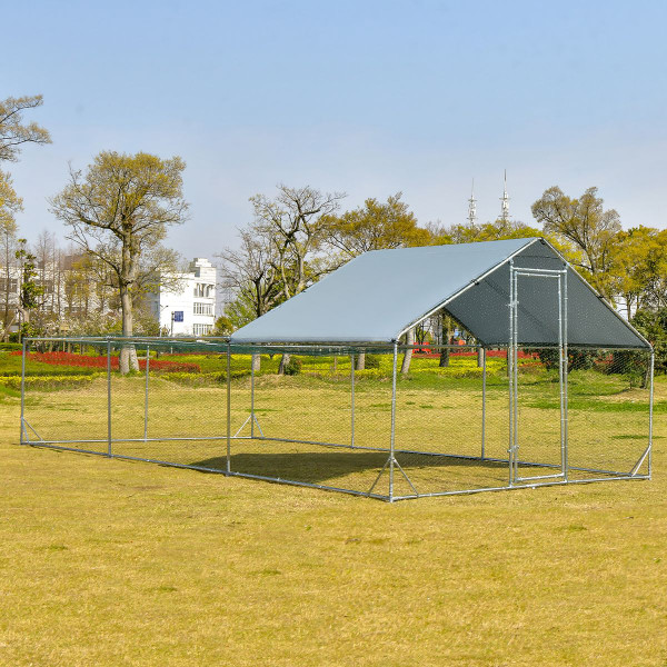 Large Metal Walk-in Chicken Coop product image