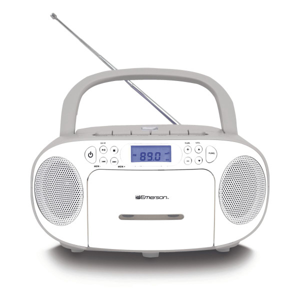 Emerson™ Portable CD/Cassette Boombox with AM/FM Radio, EPB-3003 product image