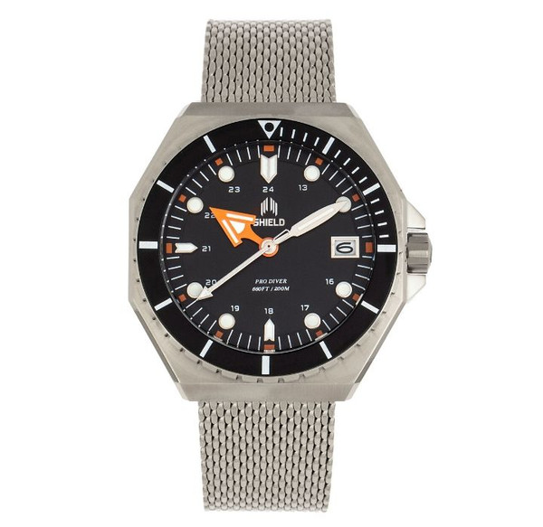 Shield Marius Bracelet Diver Watch with Date product image