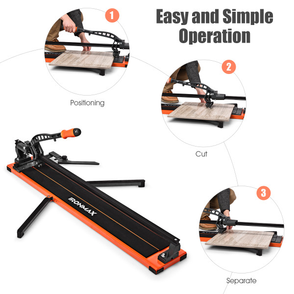 36-Inch Manual Tile Cutter with Tungsten Carbide Cutting Wheel product image