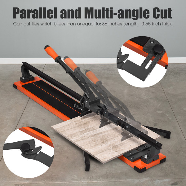 36-Inch Manual Tile Cutter with Tungsten Carbide Cutting Wheel product image
