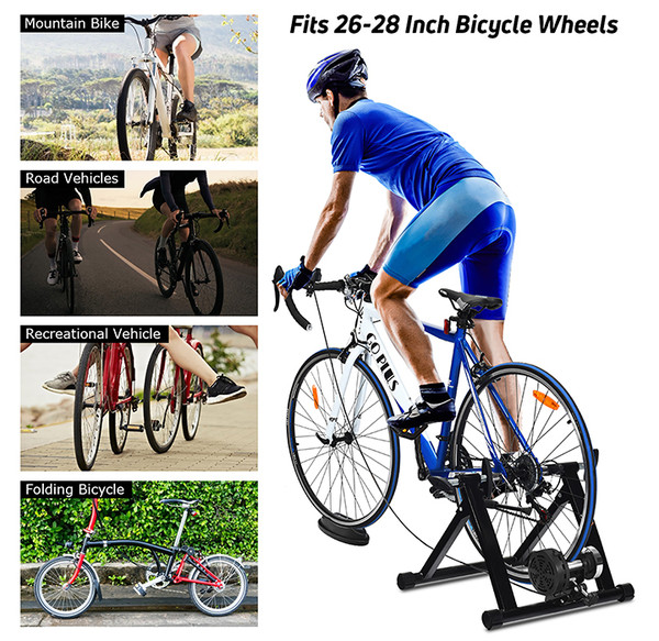 8-Level Resistance Indoor Bike Trainer product image