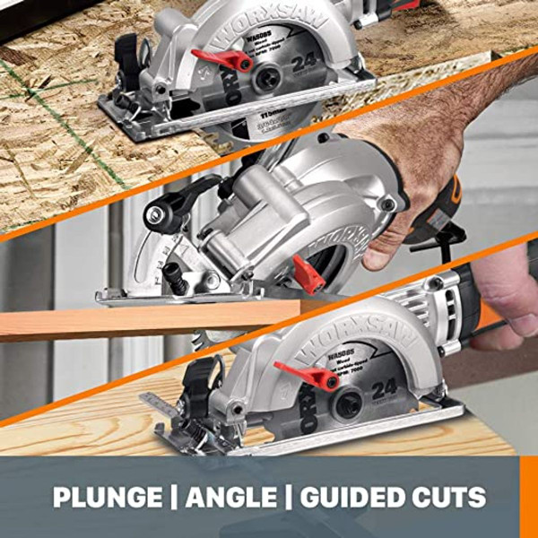 WORX® 4-1/2" WX429L 4-Amp Compact Circular Saw product image