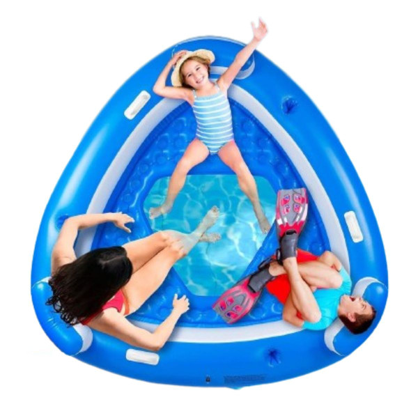 Zone Tech Inflatable Island Pool Float product image